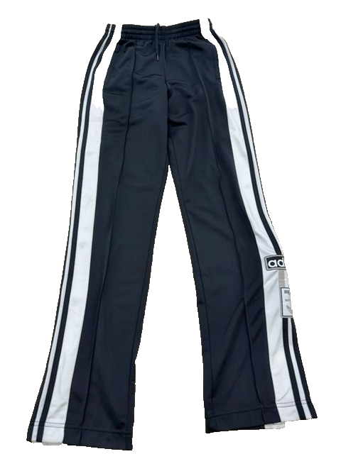 Adidas 3-Stripes Navy Track Pants S Polyester Striped Unisex