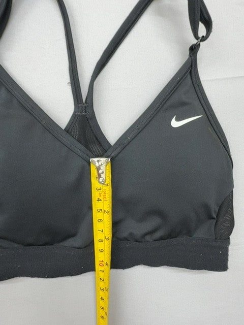 Nike Girls Black Dri-FIT Racerback Sports Bra XS Pro FA210104R