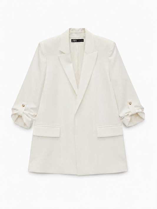 Zara Women's Multicolor Blazer – Size S, Oversized