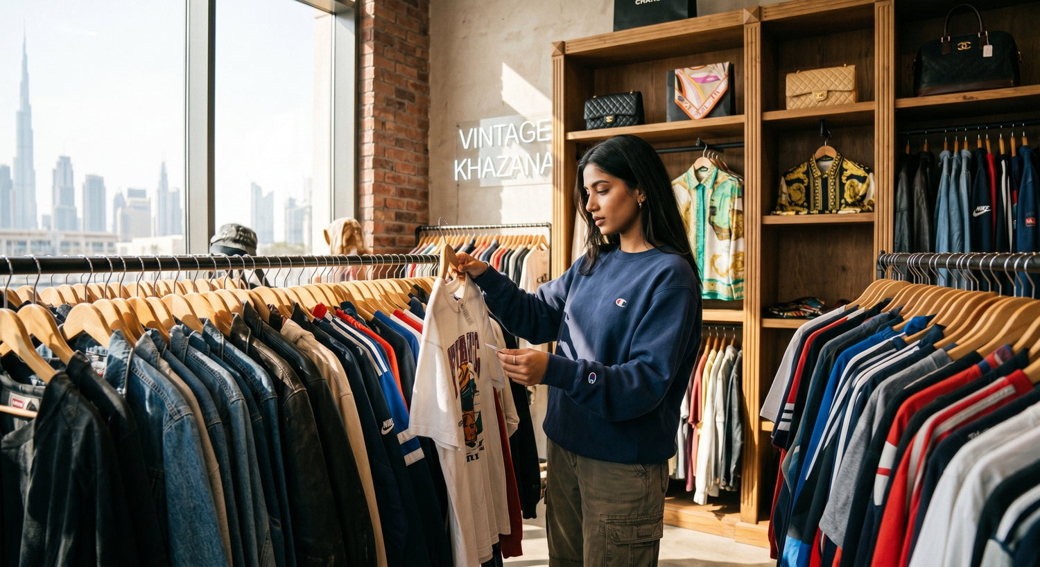 vintage clothing Dubai