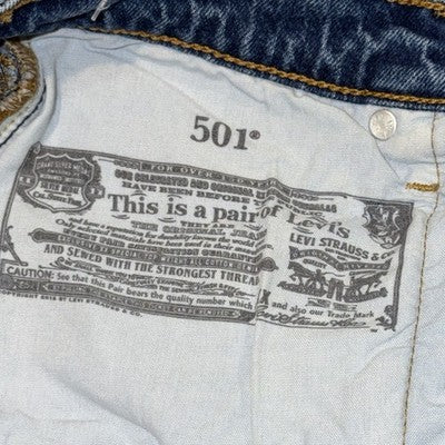 Levi's 507 Button Fly W29Xl30 With Vintage Marvel Punisher T-Shirt Iconic Skull