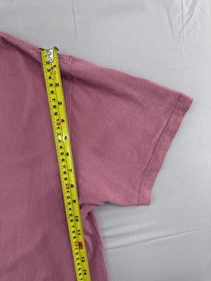 Nike The Nike Tee Men's L Light Mauve Cotton Short Sleeve Loose Fit