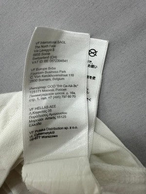 The North Face Men's XL White Short Sleeve Crewneck Logo T-Shirt