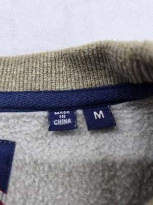 Superdry Men's Montana Grey Crewneck Graphic Sweatshirt M