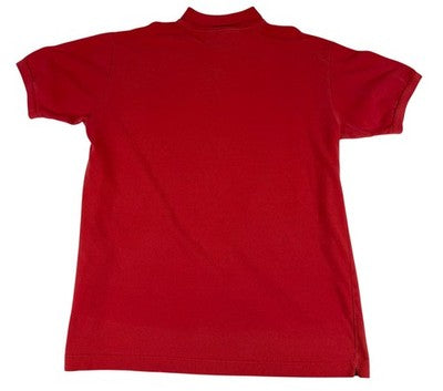 Kappa Vintage Polo Shirt XXL Red Cotton Classic Logo Embroidery