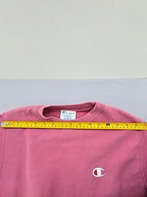 Champion Reverse Weave Magenta Crewneck Sweatshirt XS Fleece