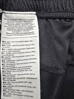 Nike Men's XXL Black Dri-FIT Tapered Joggers Drawstring Pants