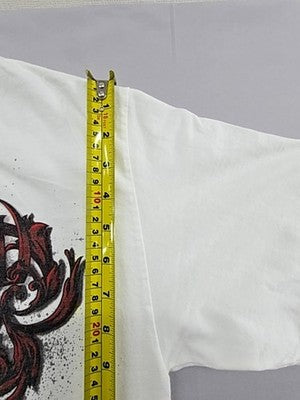 Sullen White Tattoo Crewneck Short Sleeve Medium T-Shirt