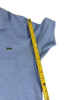 Lacoste Blue Polo Shirt Small Classic Fit Cotton Pique