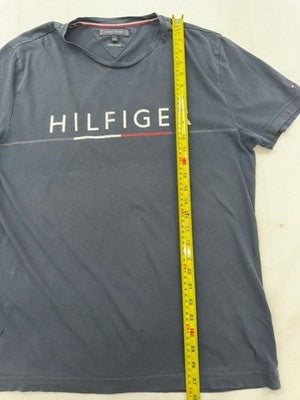 Tommy Hilfiger Men's Navy XL Organic Cotton Short Sleeve Crew T-Shirt