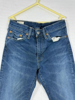 Levi's 511 Slim Fit Men's Jeans W31 L32 Dark Blue Denim Stretch