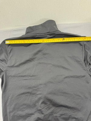 Puma Forever Better Black Track Jacket M Zip-Up White Stripe Polyester