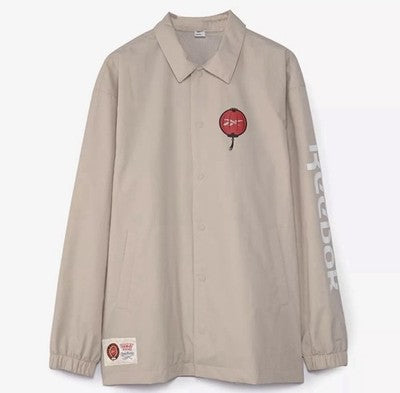 NWT Unisex Reebok Looney Tunes Jacket Beige Casual
