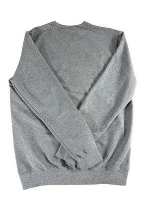 Tommy Hilfiger Men's Grey Denim Crewneck Sweatshirt L Long Sleeve