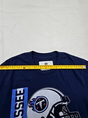 NFL Men's Navy Short Sleeve Crewneck T-Shirt S Regular
