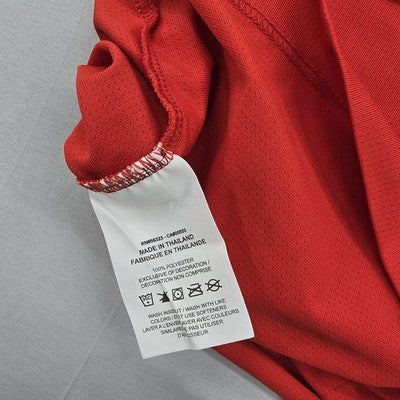 Nike Red XL Golf Polo Dri-FIT Short Sleeve Men's
