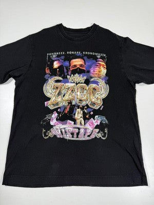 Stanley Stella Freetyler Music Graphic Black Cotton T-Shirt S Regular Fit