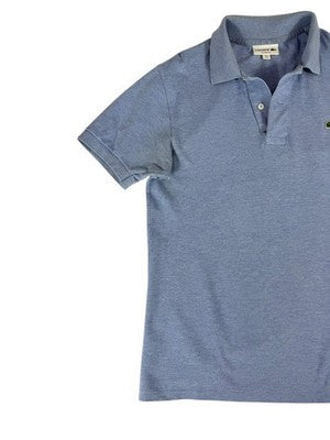 Lacoste Blue Polo Shirt Small Classic Fit Cotton Pique
