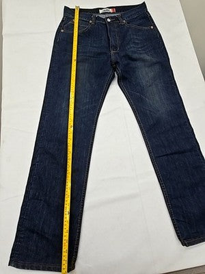 Levi's 501 Original Fit Straight Leg Jeans 33x32 Dark Wash