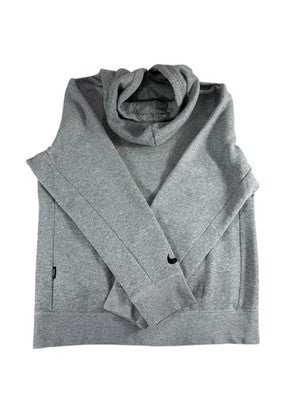 Nike F.C. Men's Grey Fleece Hoodie XS Soccer Pullover