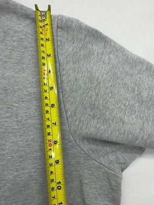 Adidas Essentials Big Logo Grey Hoodie XL Men French Terry
