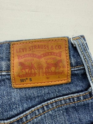 Levi's 501 Straight Jeans Women S Medium Blue