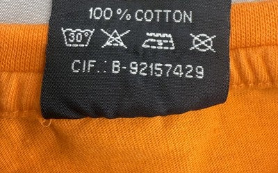 Hugo Boss Men's Orange Crew Neck Short Sleeve T-Shirt M Cotton
