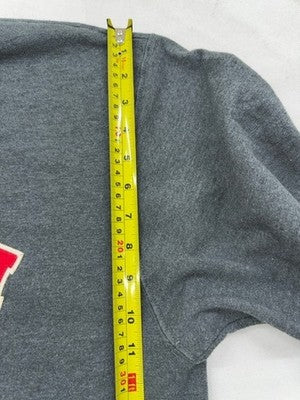 Champion Boston University Pullover Hoodie Gray Size L