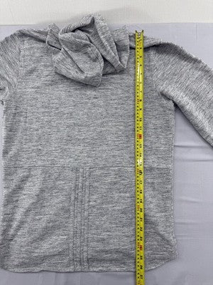 Adidas Grey Heather Hoodie Unisex M Regular