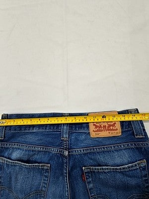 Levi's 505 Men's 32x30 Med Blue Straight Jeans 100% Cotton