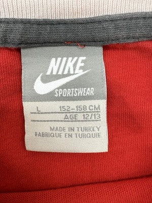 Nike Men's L Red Sportswear Short Sleeve Crew Neck T-Shirt 2013