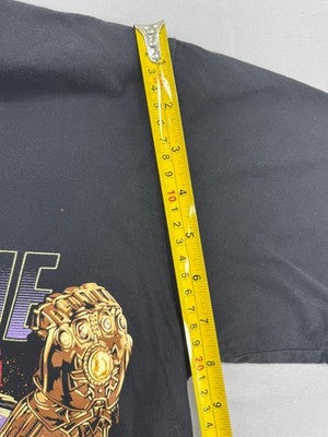 Black Timber Thanos Avengers Endgame Men's M Black T-Shirt Cotton
