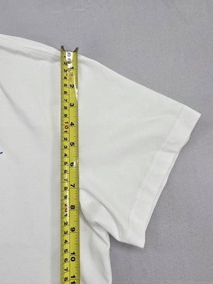 Nike Men's 2XL White Swoosh Sportswear Cotton T-Shirt Short Sleeve