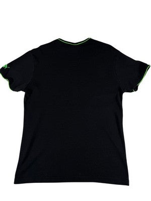 Puma Women's Black Graphic T-Shirt XL Cotton Crew Neck