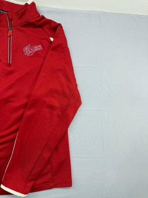 Adidas Men's Power Red Climalite Track Jacket M Full Zip