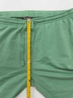 Kappa Herren grün Logo Freizeit Shorts XXX groß elastischer Kordelzug Taschen