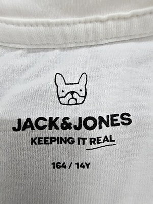 Jack & Jones NASA STS-28 Youth 164/14Y White T-Shirt