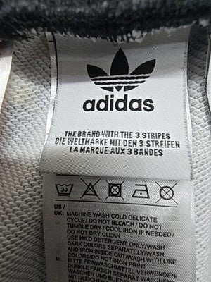adidas Boys Black Multi Logo Shorts Size 13-14Y Drawstring Pockets BNWT