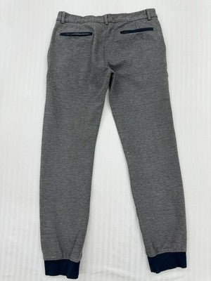 Imperial Boys Gray Fleece Sweatpants Tapered Size Regular - Drawstring