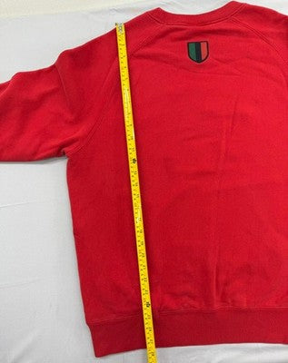 Nike Kobe Bryant Red Crewneck Sweatshirt Men's L Fleece Long Sleeve