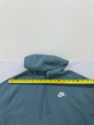 Nike Sportswear Club Fleece Pullover Hoodie Teal S Men