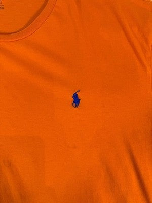 Polo Ralph Lauren Men's Orange Short Sleeve T-Shirt L