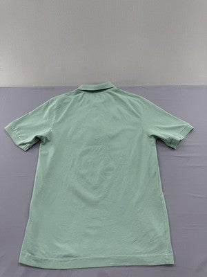 Kappa Green Polo Shirt M Short Sleeve Cotton Button Unisex