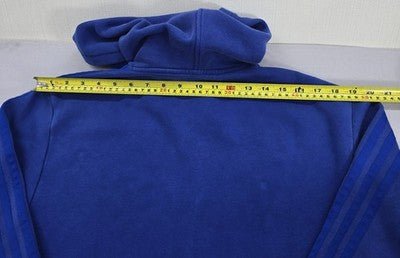 Adidas Men's Blue NY Knicks Full Zip Hoodie Size 50