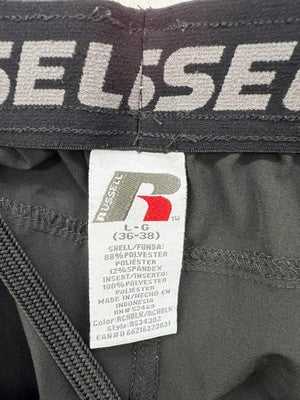 Russell Athletic Men's Black Dri-Power Fleece Sweatpants L Moisture Wicking