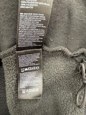 The North Face Men's Grey Full Zip Fleece Jacket L