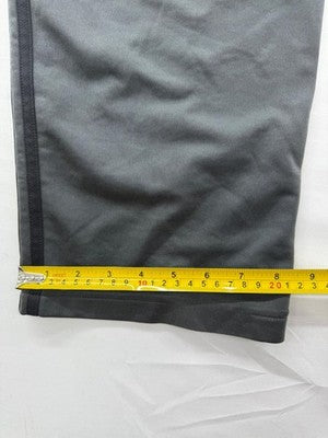 Adidas Grey Track Pants Men's XL Regular Fit Drawstring