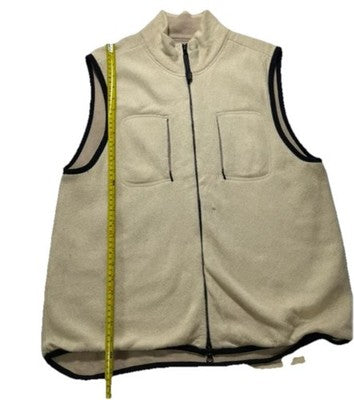 Tommy Hilifiger Men's Sweater Fleece Vest Full Zip | L