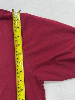 Kappa Men's XXL Red Short Sleeve Cotton T-Shirt Crewneck