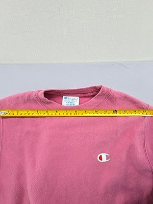 Champion Reverse Weave Magenta Crewneck Sweatshirt XS Fleece